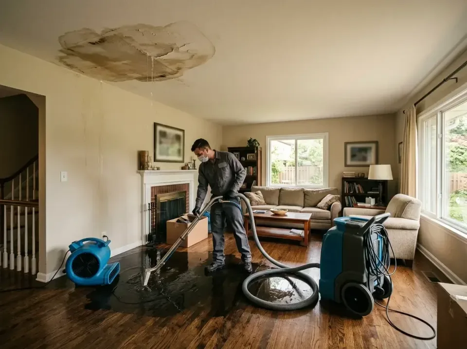 attic-pipe-burst-ceiling-drip-008 — frequently asked questions, Water Damage Restoration & Carpet Care in North Bellmore, NY